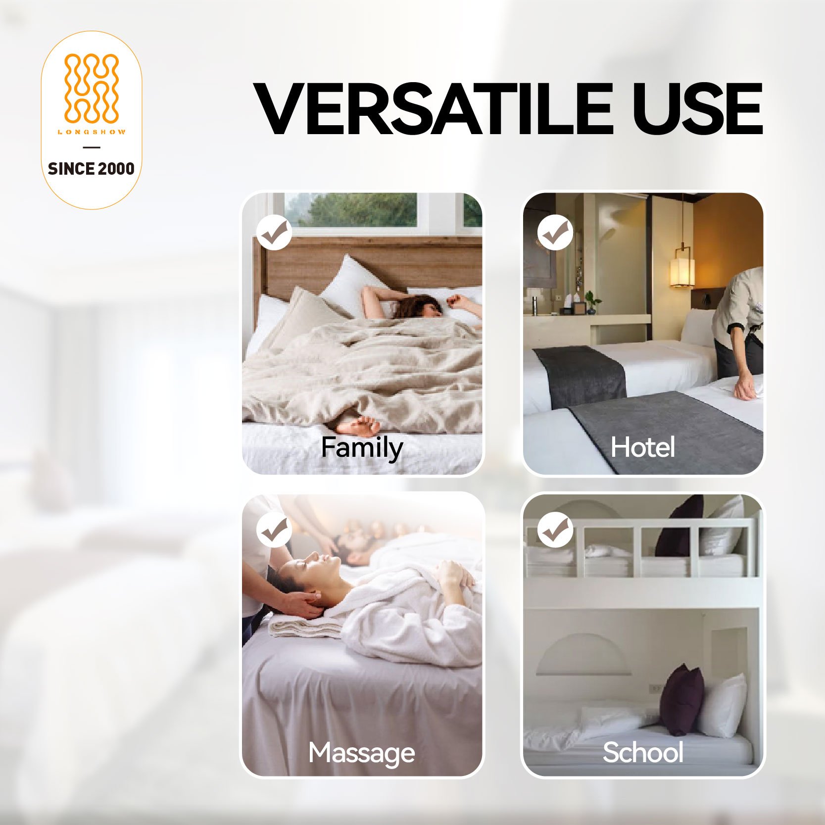 Bed sheet manufacturer Bedding collection bulk flat sheet white bedsheets for hotels and hospitals