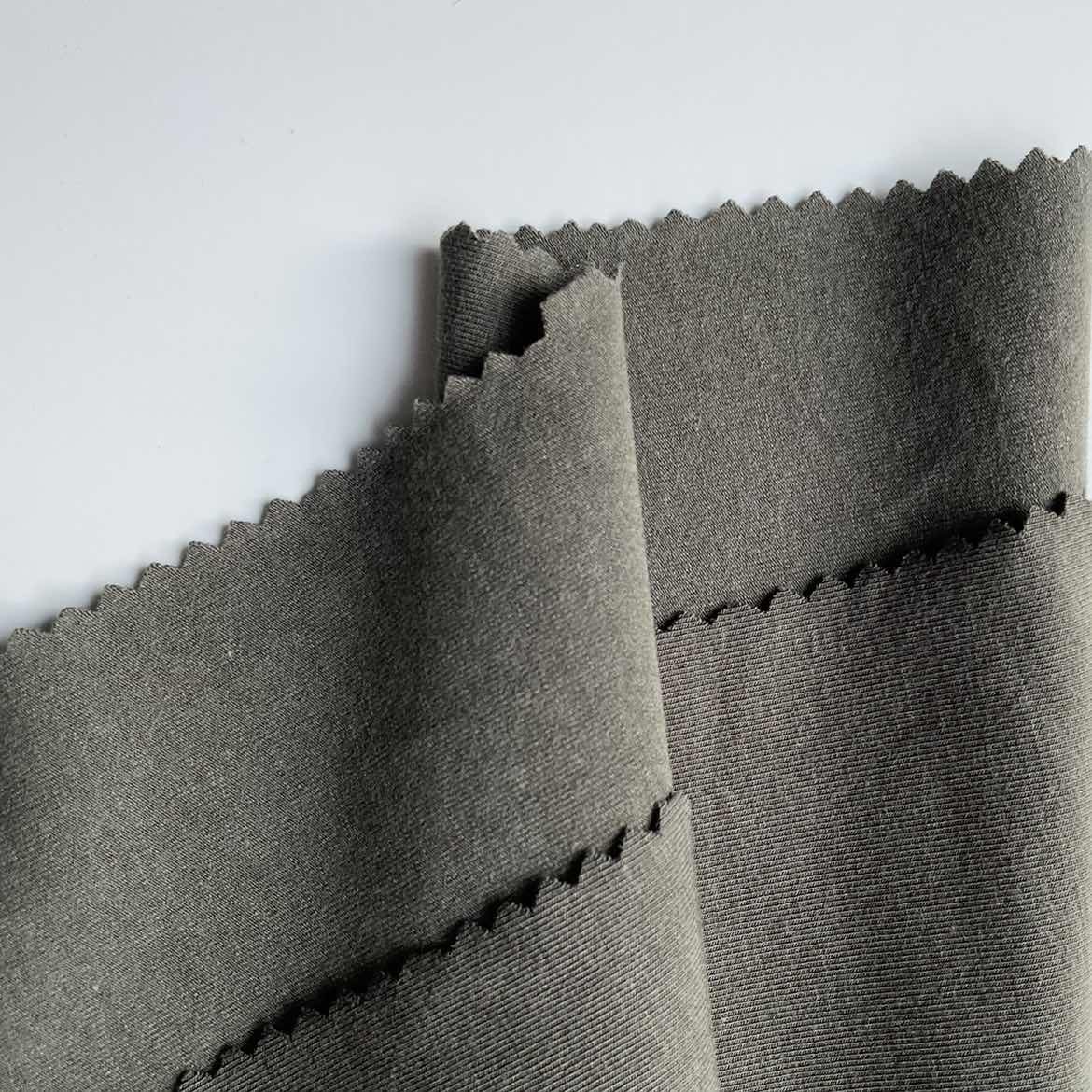 64%organic bamboo 28%cotton 8%spandex thick 300gsm super soft bamboo jersey for sports activewear pants fabric