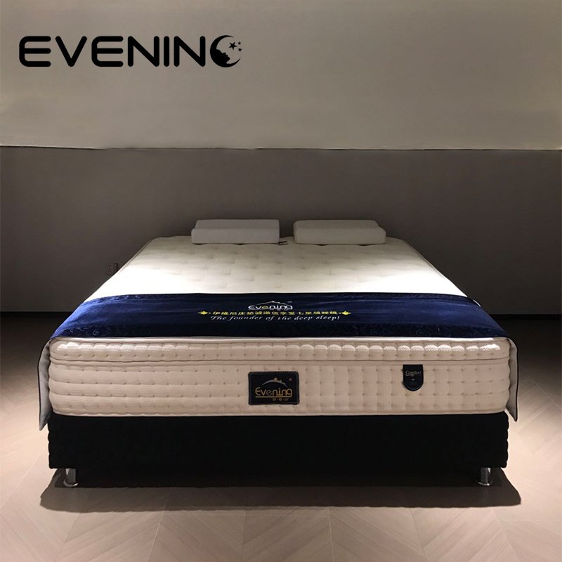 Hotel Furniture Luxury Memory Foam Matelas Pocket Spring King Size Mattress
