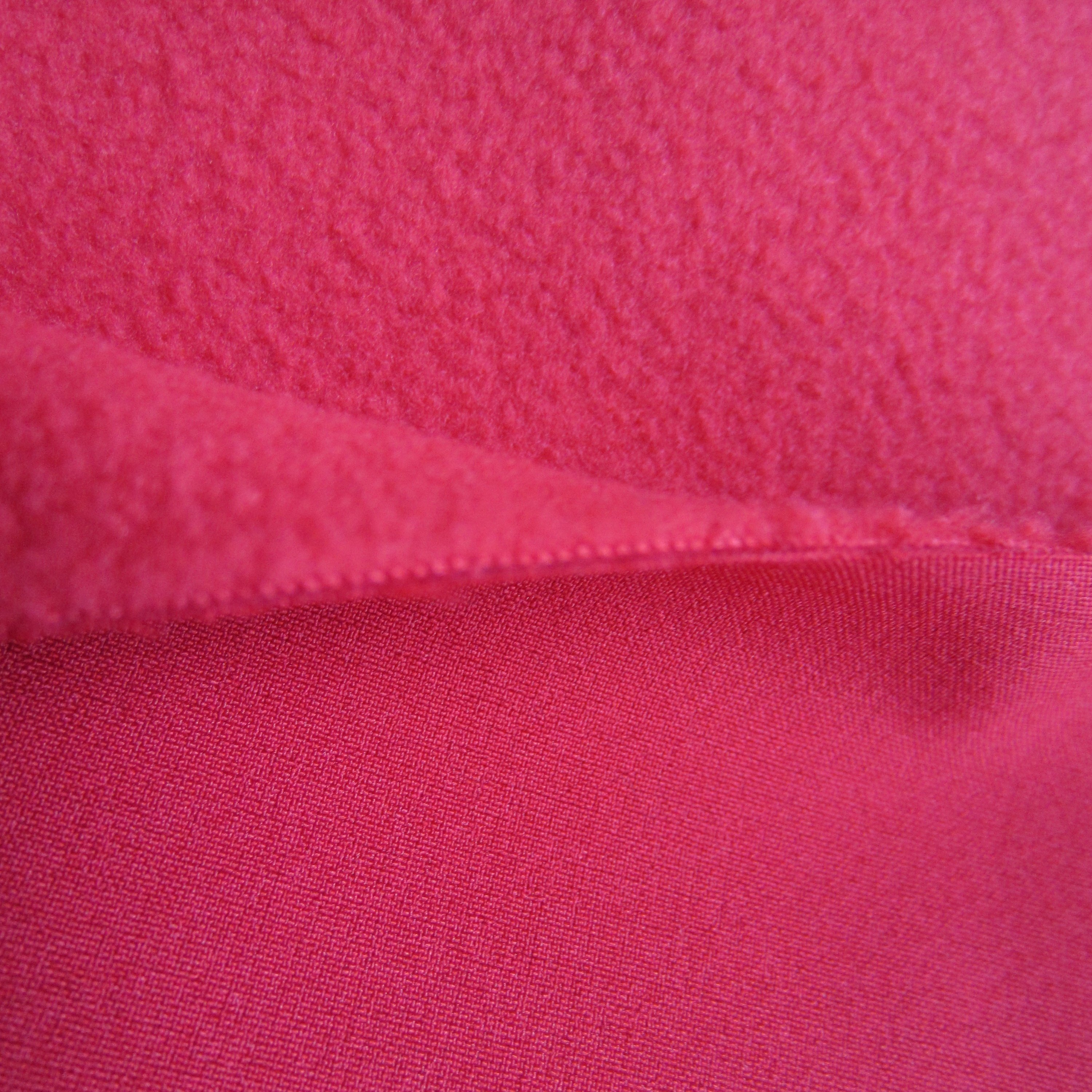 Waterproof breathable and windproof flleece 3-layer stretch softshell fabric for jacket