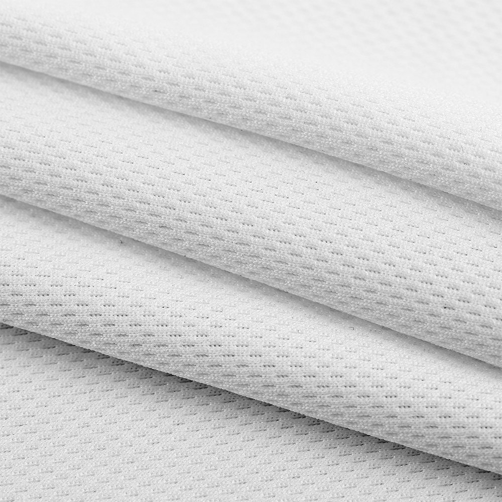 Wholesale 100% polyester knit sports mesh fabric, Bird eye mesh eyelet sportswear fabric