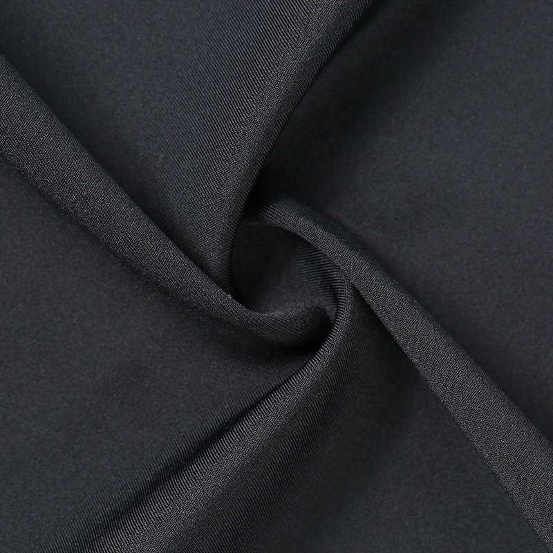 Bamboo organic cotton charcoal fabric for t shirt