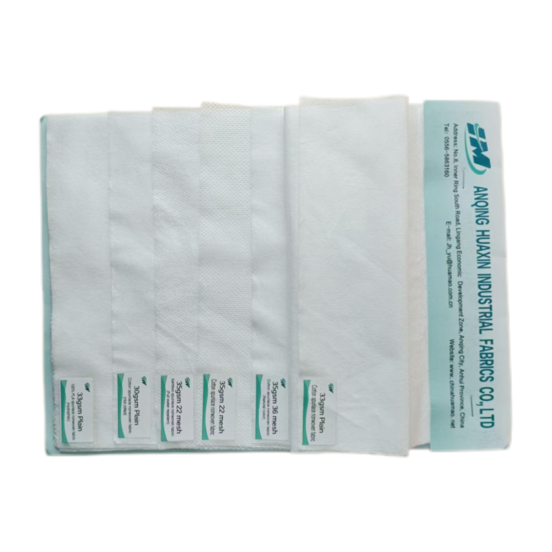 35gsm Plain Bamboo fiber Spunlace Nonwoven fabric