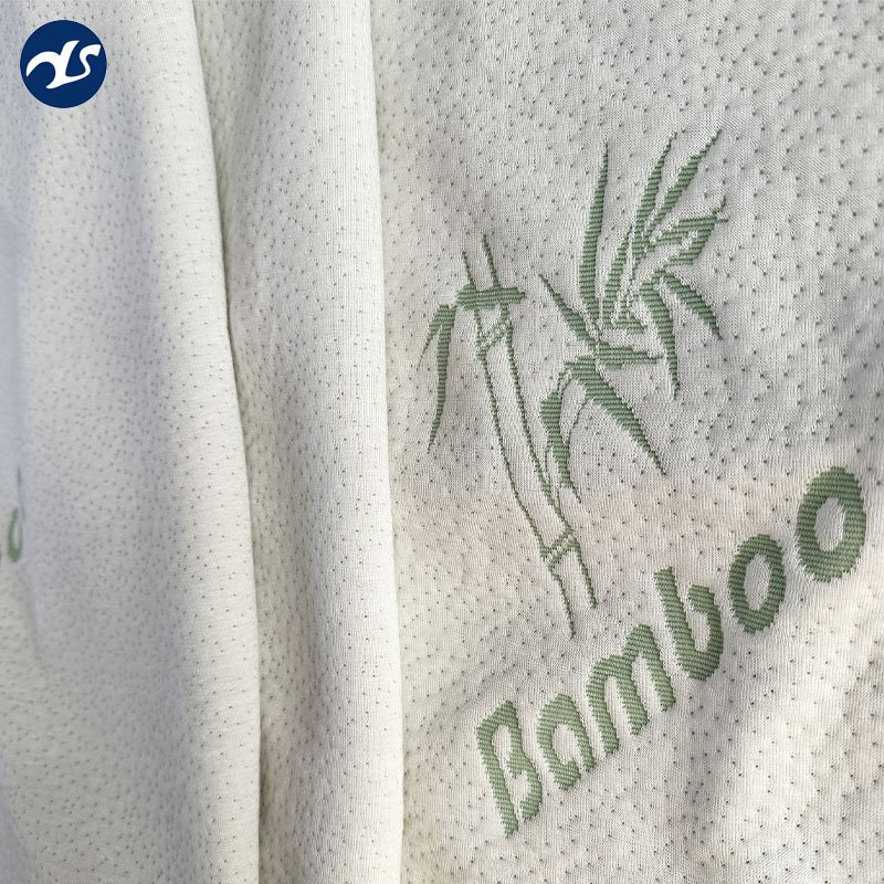 Wholesale customizable bamboo fiber knitted mattress fabric pillowcase fabric