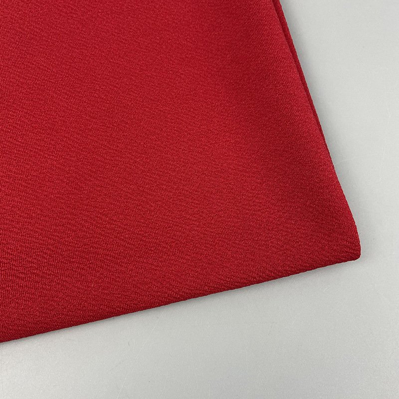 Wholesale Sale Plain Colorful Yarn Polyester Spandex Knitted Ant Fabrics for Dress
