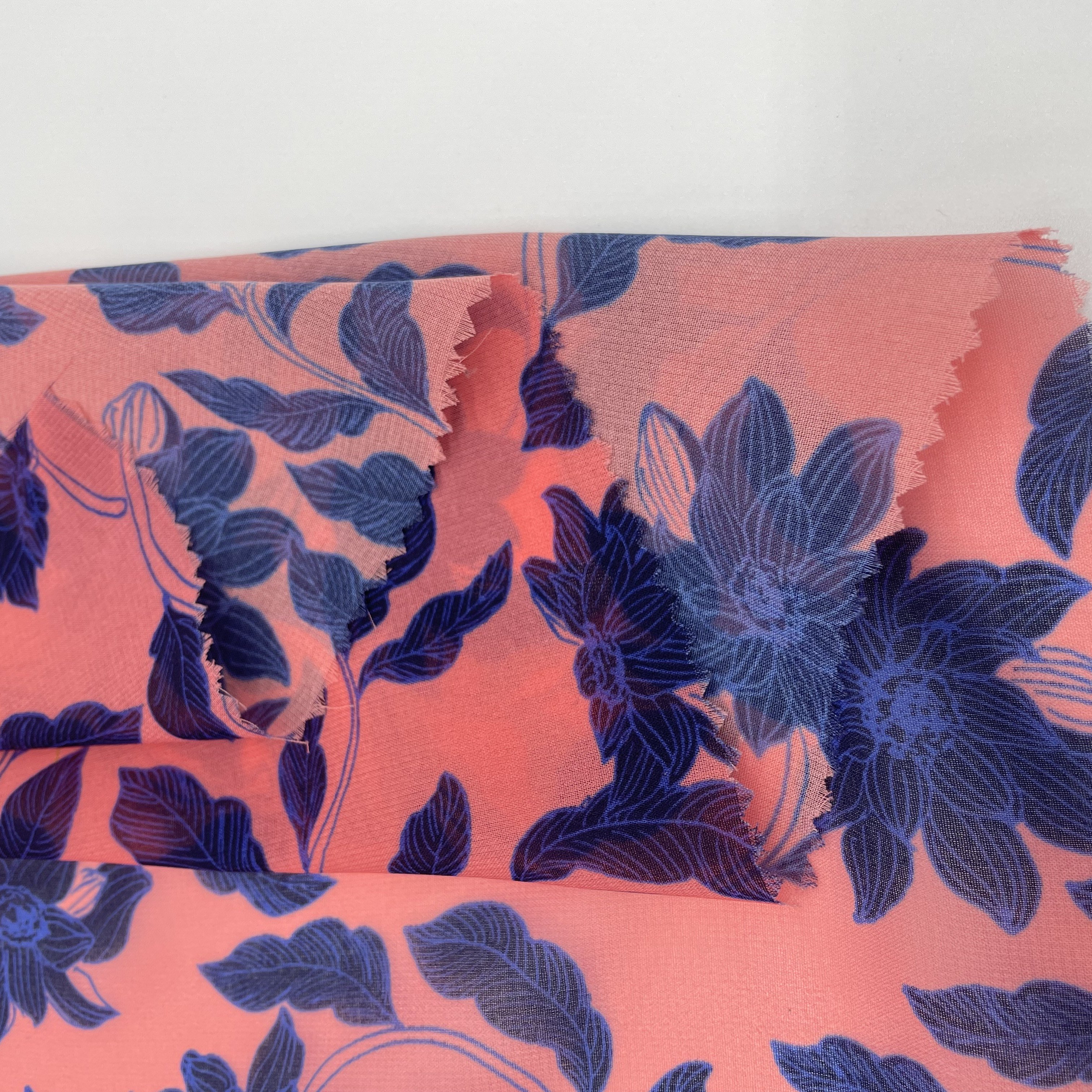 Digital Printed Custom Floral Designs Silky Amani Satin 100% Polyester Fabric for Women dress