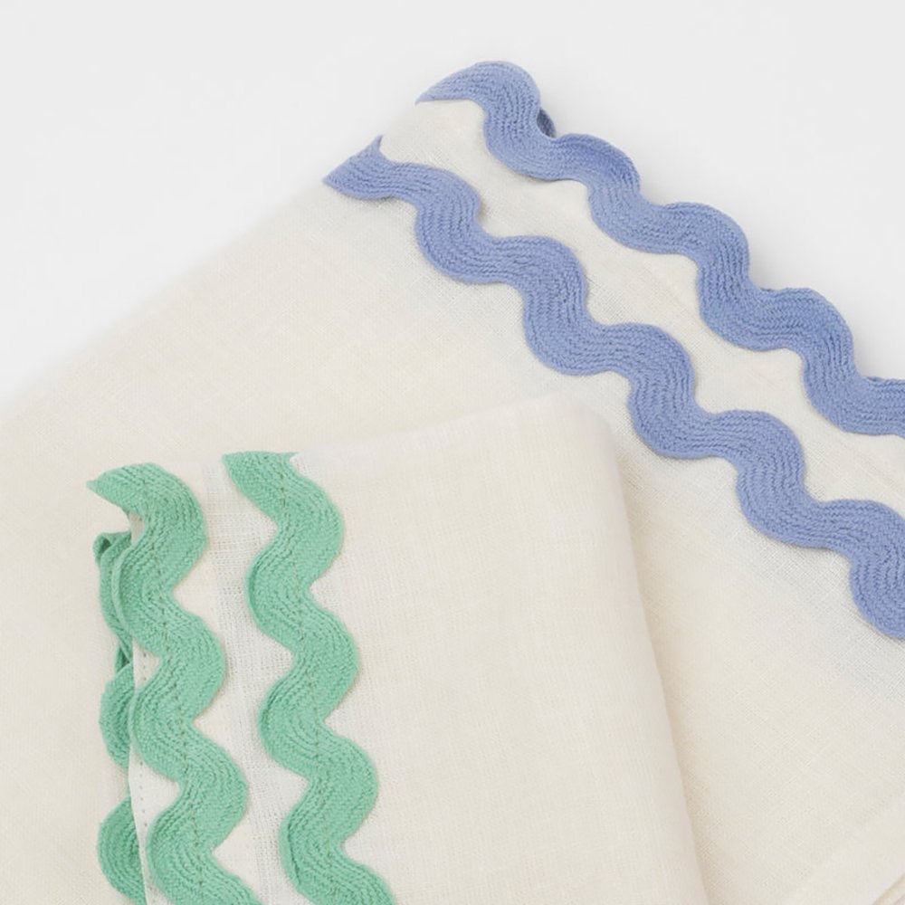 High Quality pure Linen napkins for hotel Cotton Linen napkin French Luxury Flax cloth napkin placemats for wedding Lace Border