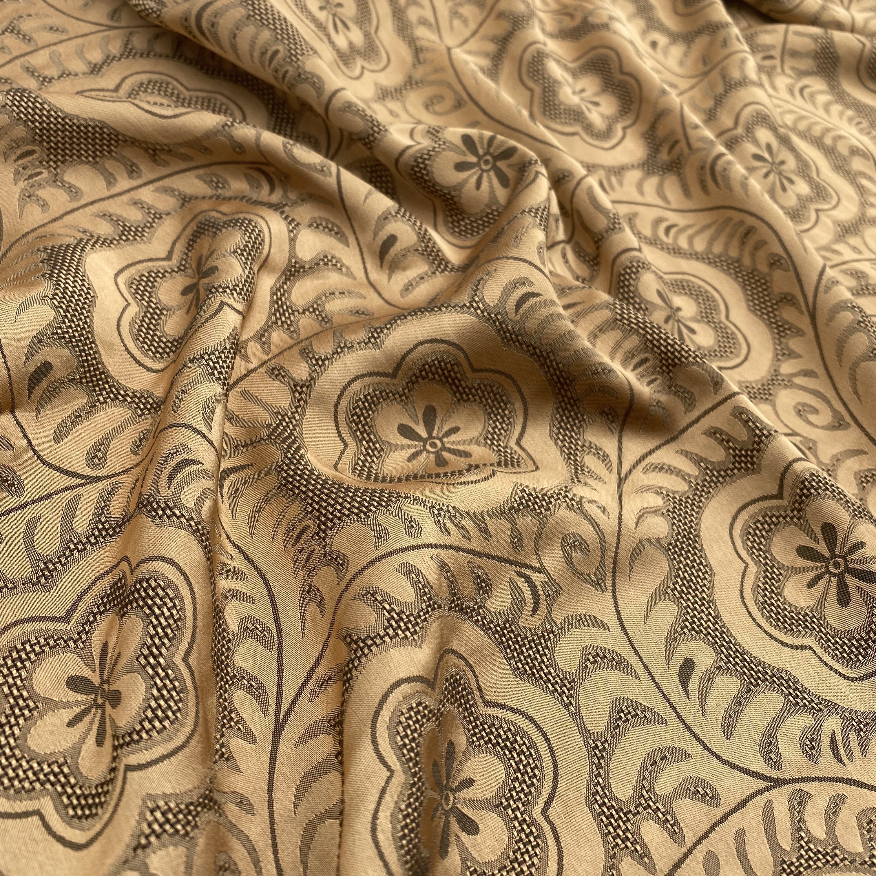 spandex fabric Cationic two color effect wholesale clothing fabric jacquard satin polyester fabrics
