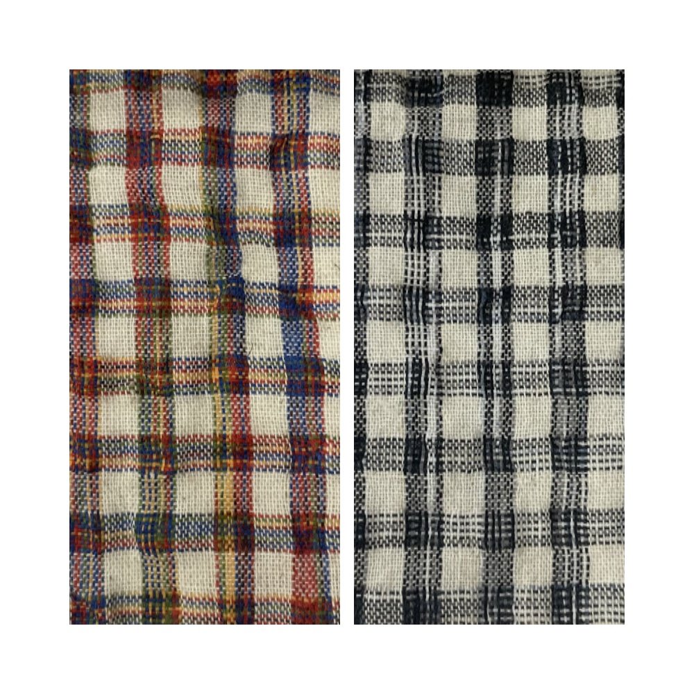 2024 Eco-conscious fashion Skin-friendly softness High quality plaid fabric