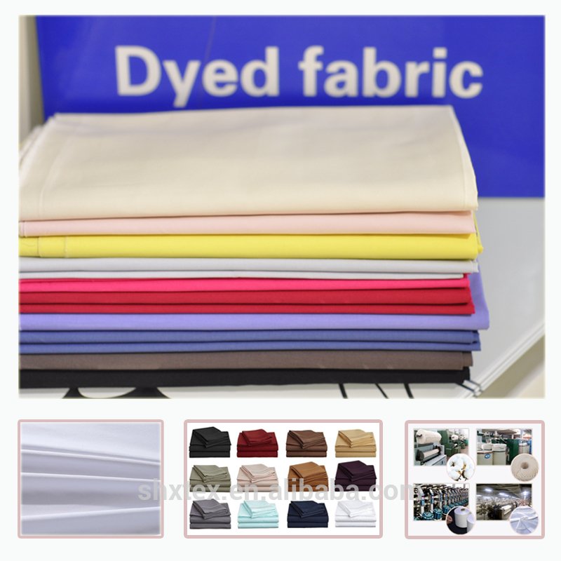 Solid dyed colors 300T 100% bamboo fabric, bed sheet bamboo fabric