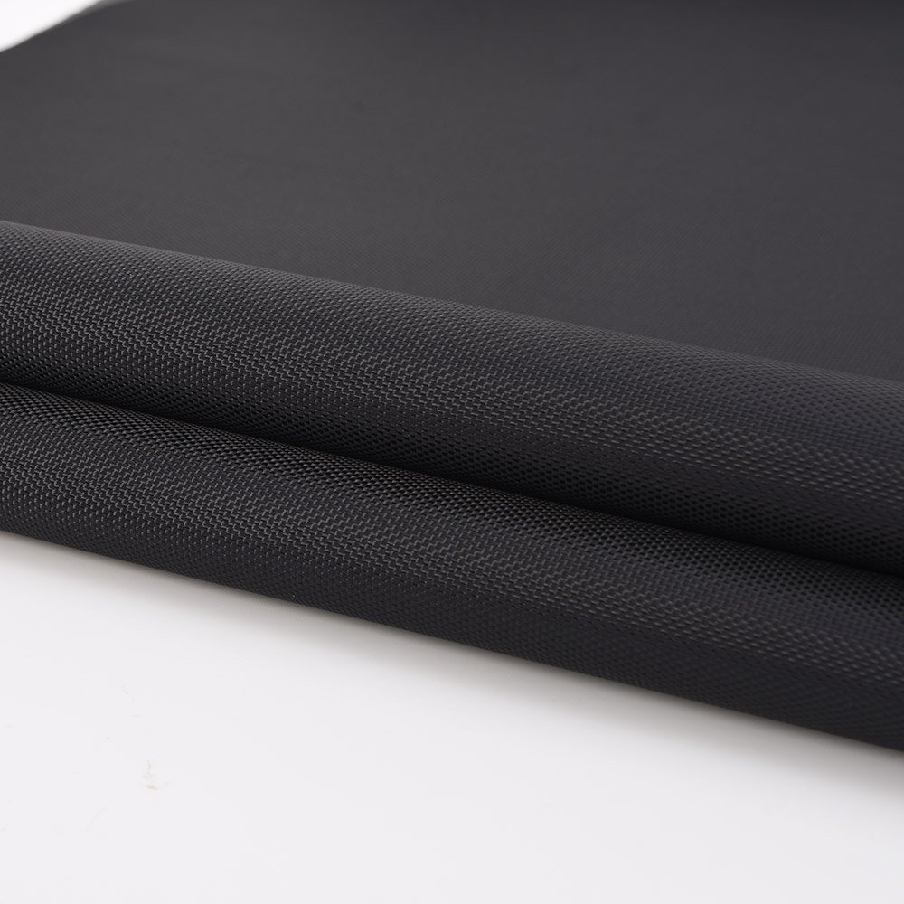 100% Polyester 1680D/2 Polymatt Oxford Fabric with ULY PVC Coating Woven Suede for Blackout Bag Mochila Dyed Pattern