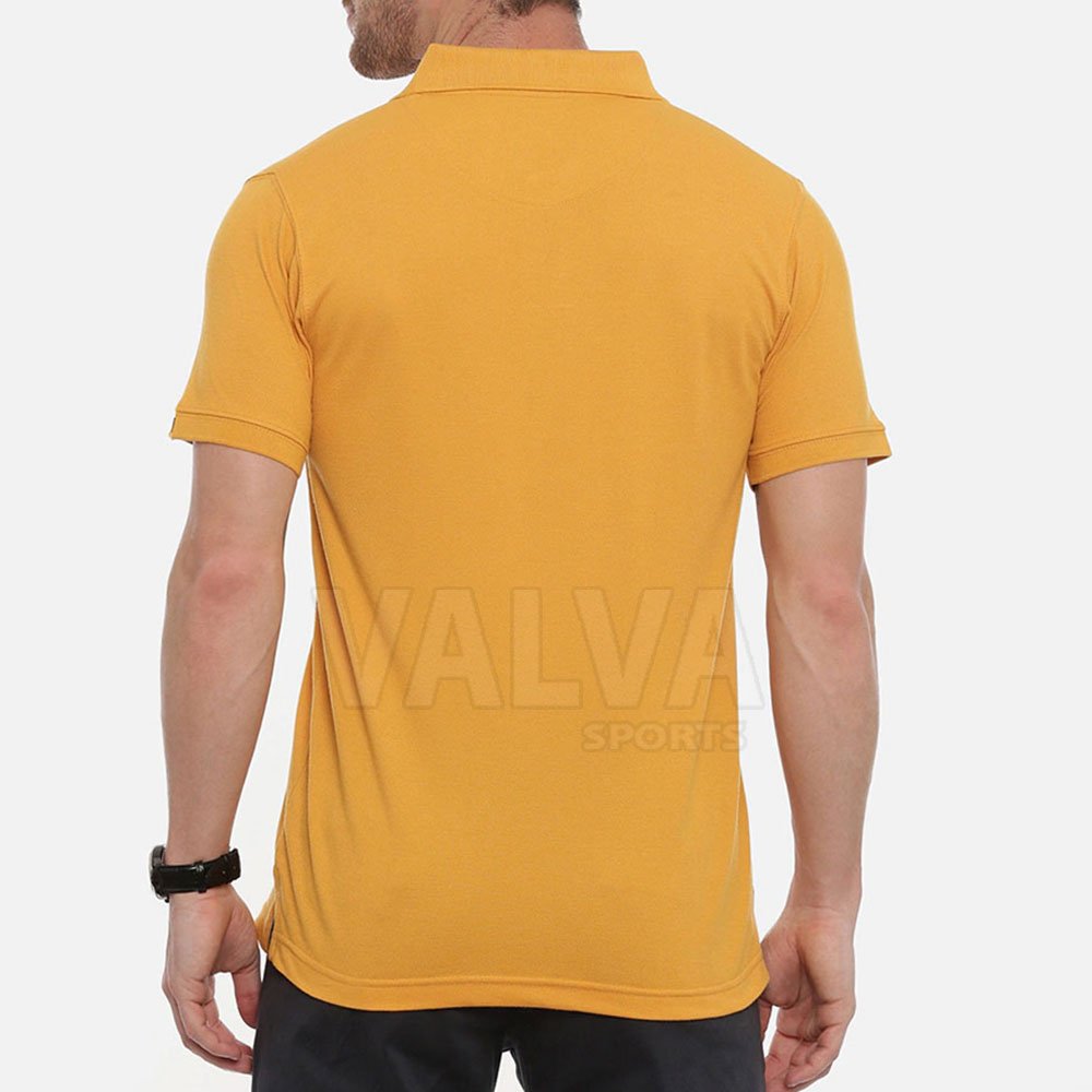 High Quality Customized Men's Polo T-Shirts Quick Dry Knitted Fabric with Printed Pattern Plus Size Options Available