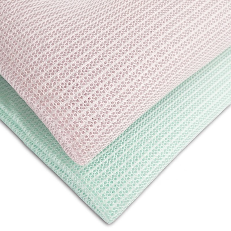 newest Refreshing 100% Polyester Air Mesh Fabric For Sport Shoes,Bag, Spacer Mesh can add pvc coated