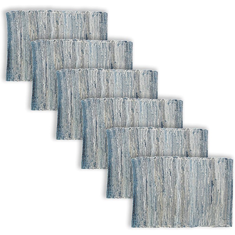 Placemats with Fringe Cotton Boho Chic Table Accents for Your Dining Space Linen Cotton Boho