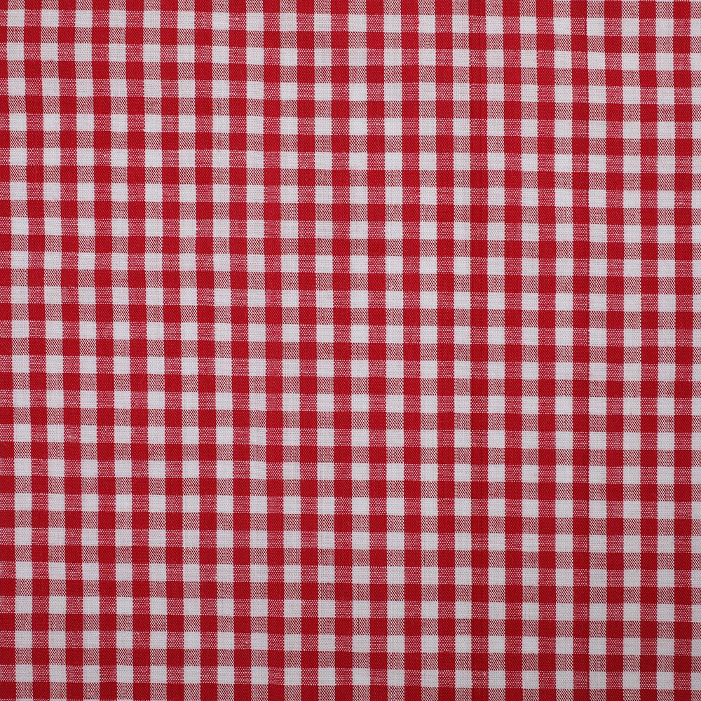 2024 Shaoxing Textile Eco-friendly Breathable All Seasons Suitable Checks Pattern Cloth 100%Cotton Fabric