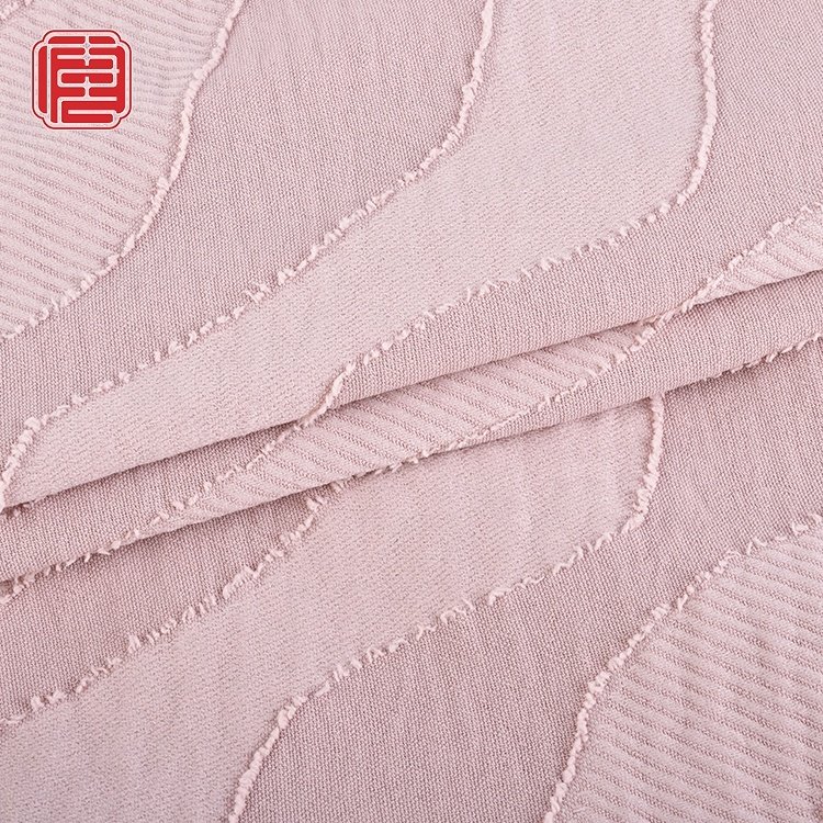 Shaoxing Textile Custom Cut Flower Luxury CEY Brocade Jacquard Woven 100% Polyester Fabric For Dress