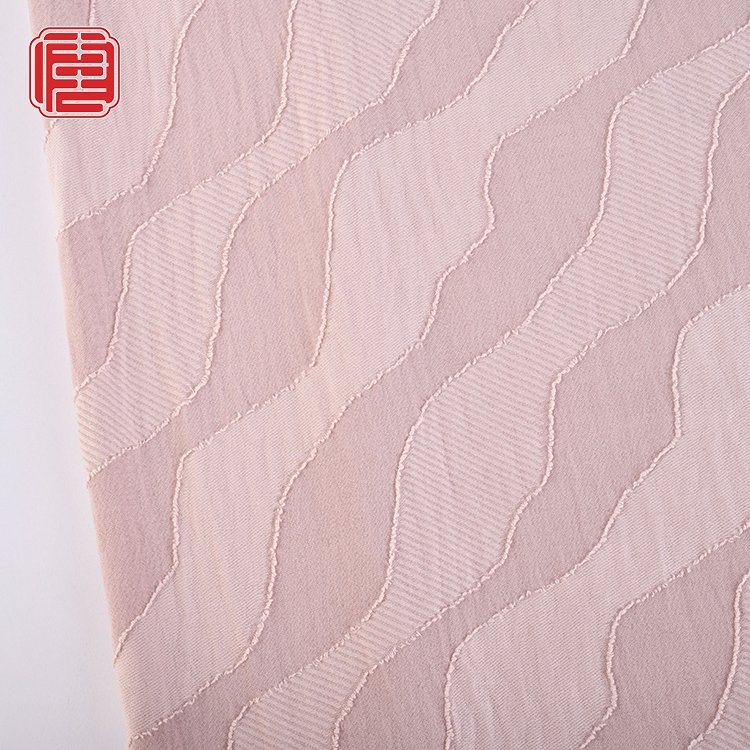 Shaoxing Textile Custom Cut Flower Luxury CEY Brocade Jacquard Woven 100% Polyester Fabric For Dress