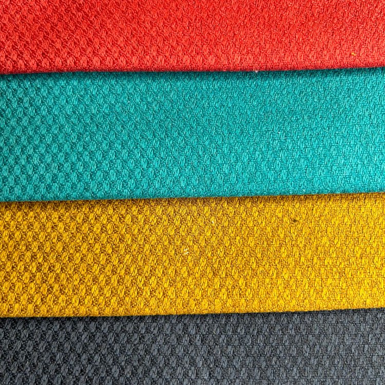 Home textile upholstery polyester fabric 100 polyester linen imitation wholesale linen fabric