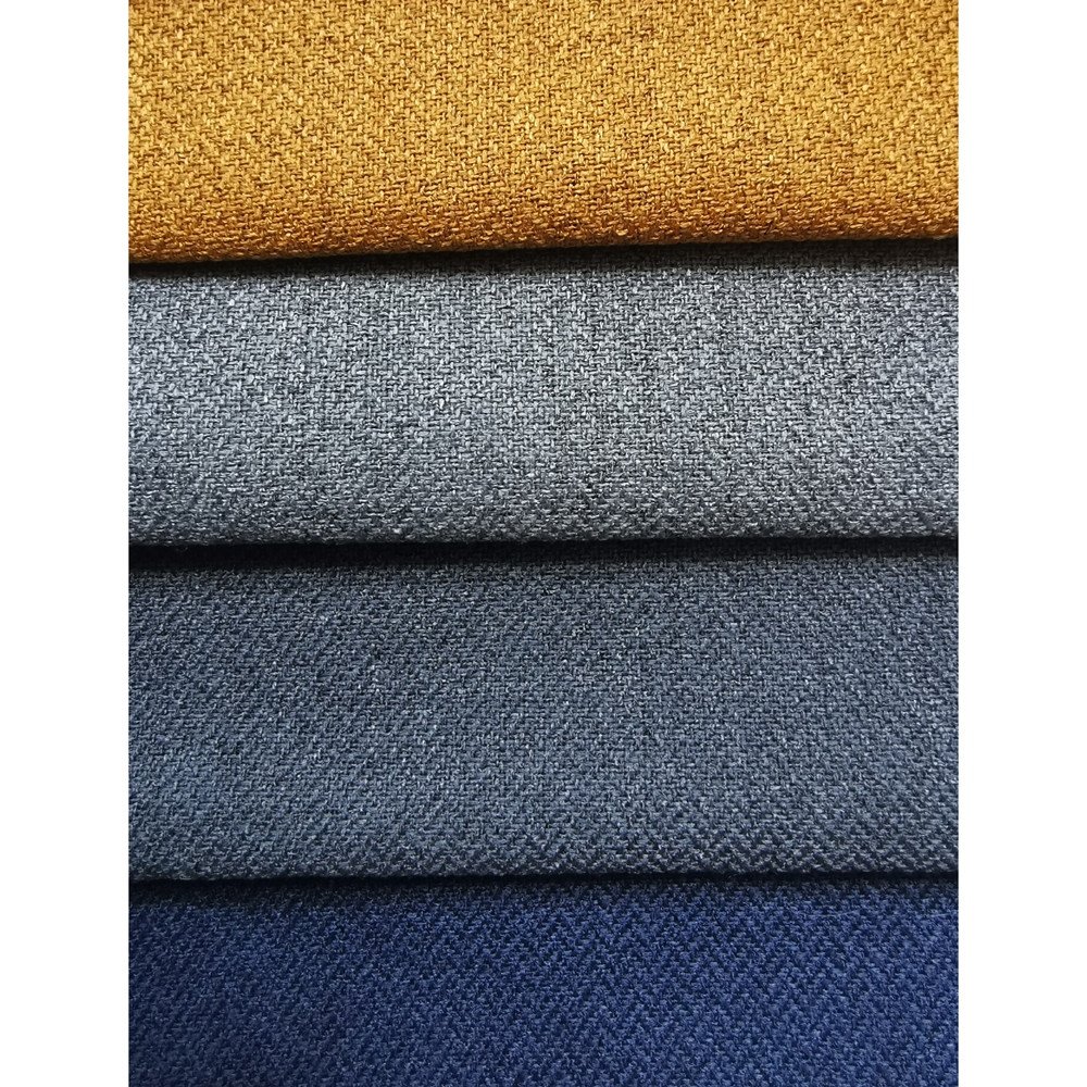 Free Sample Wholesale Linen Sofa Fabric Sample Cards Polyester Linen Upholstery Fabric