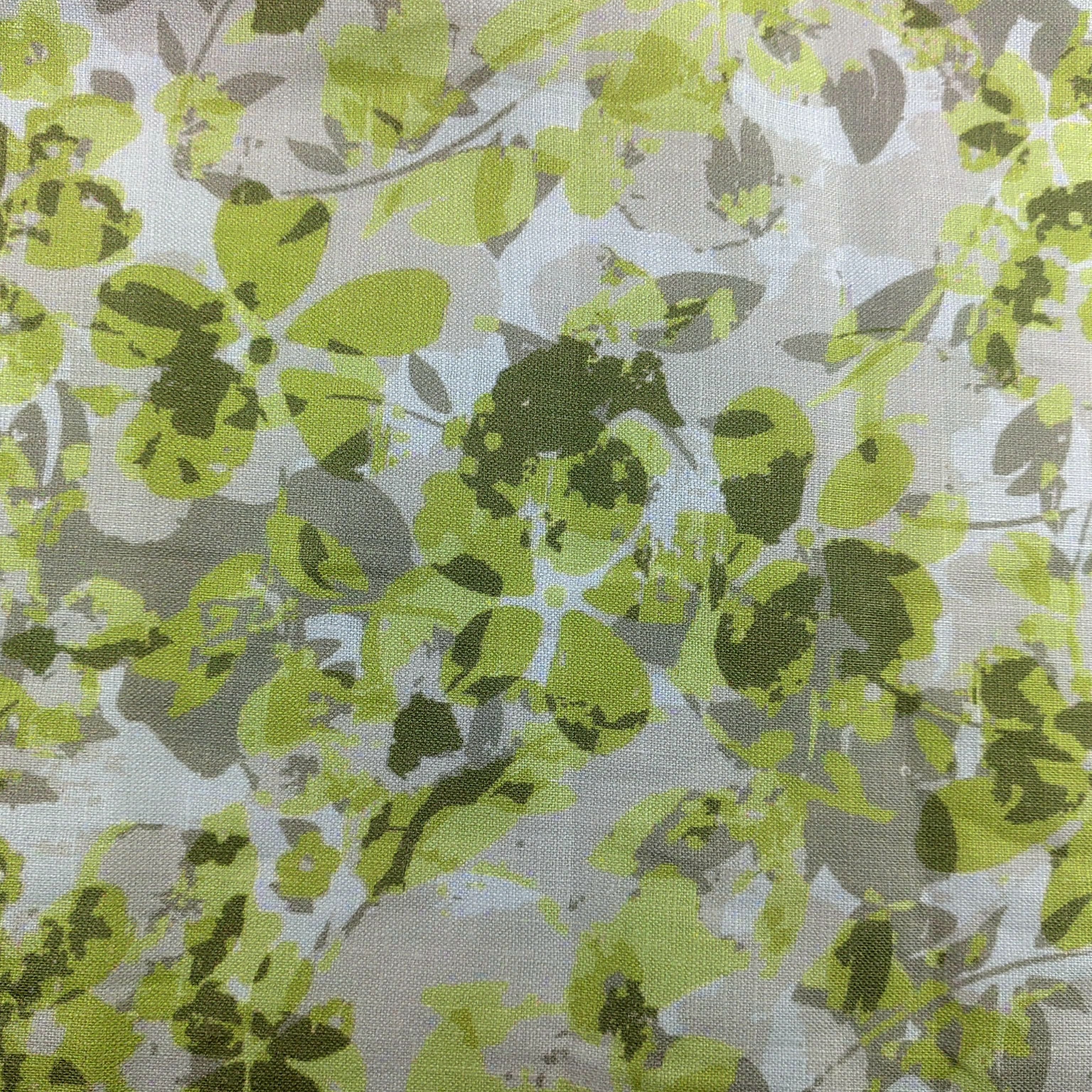 Luxury Italian design high quality comfortable hand feeling 100% Linen digital print Fabric for garments