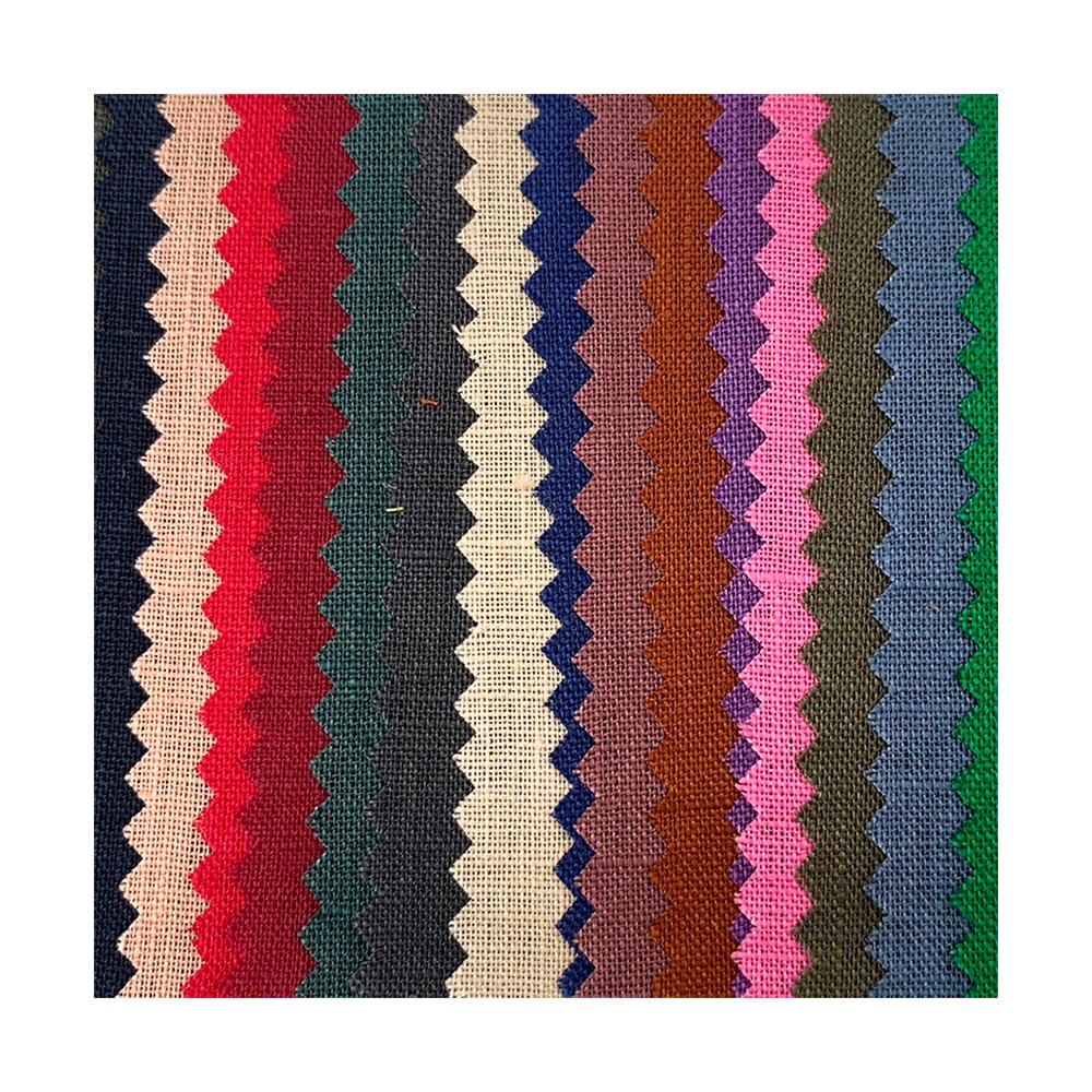 XINHE Hot Selling High Quality 100% Linen Fabric Dyed Yard Fabric For Dress Garment Baby Romper Children clothing