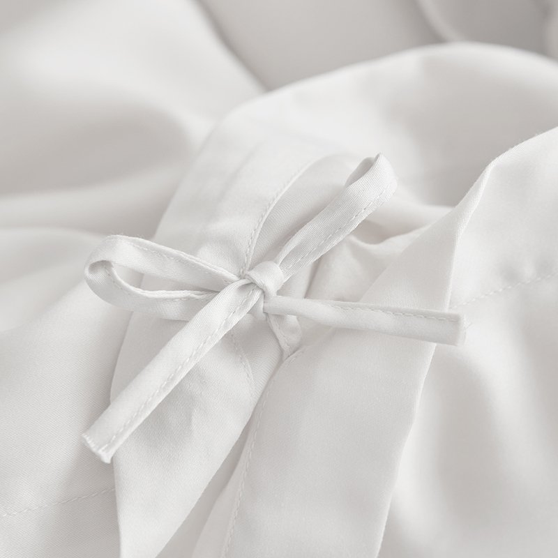 China manufacturer organic good quality sustainable bamboo fabric duvet cover sets with fashion style for home and hotel