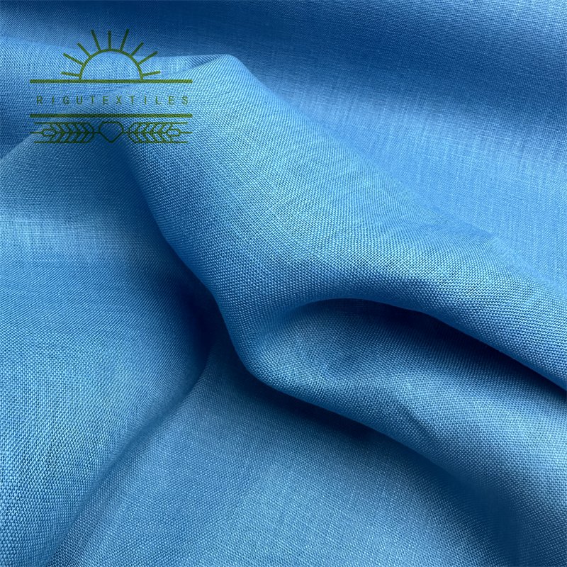 RIGU Textiles Factory Supply Eco friendly 100% linen for men's and women's suiting flax linen fabric