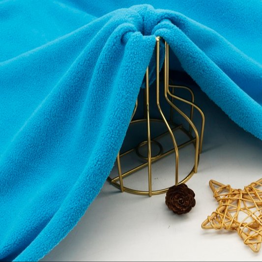 Wholesale Manufacturers 100% Polyester Two Side Brush Two Side Anti-Pilling Polar Fleece Fabric For Coat And Jacket