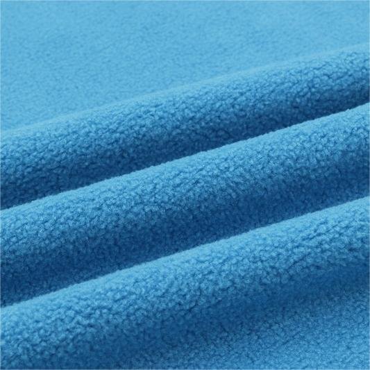 Wholesale Manufacturers 100% Polyester Two Side Brush Two Side Anti-Pilling Polar Fleece Fabric For Coat And Jacket