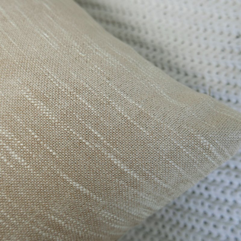 2023 Hot Sale Wholesaler Fashionable Solid Faux Linen Woven Fabric Throw Pillowcase For Home Decor Cushion Covers
