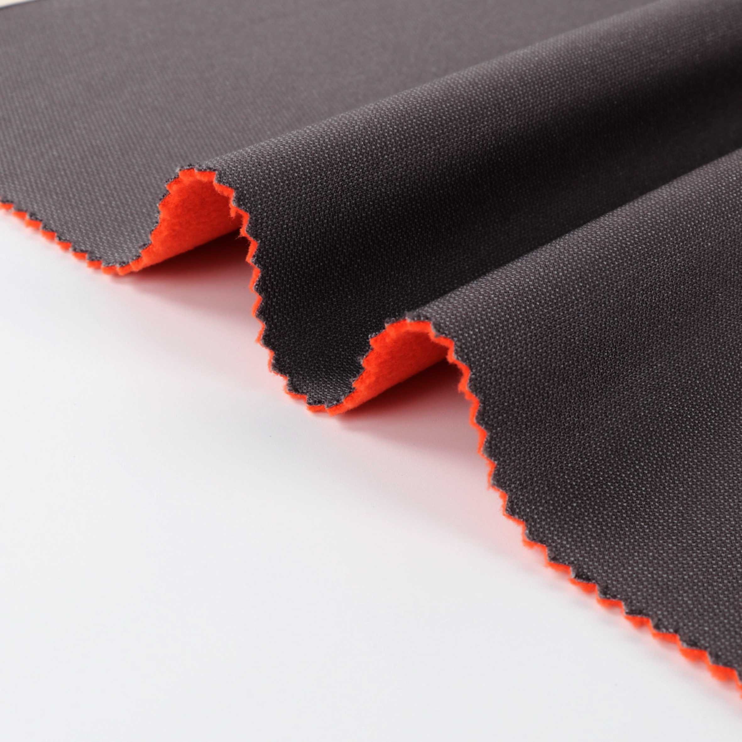 Recycled Windproof 100% Polyester Fabric Pitted Point Tpu Medium Transparent 75d/72f Recycled Fleece Fabric For Outdoor Wear