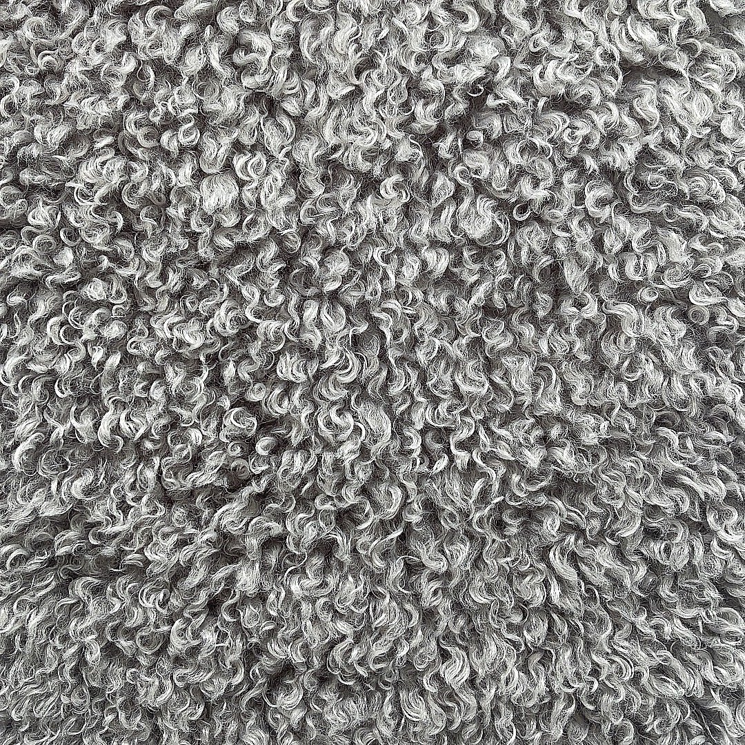 Factory Faux Fur 100% Polyester knitted Wool Fabric for toys