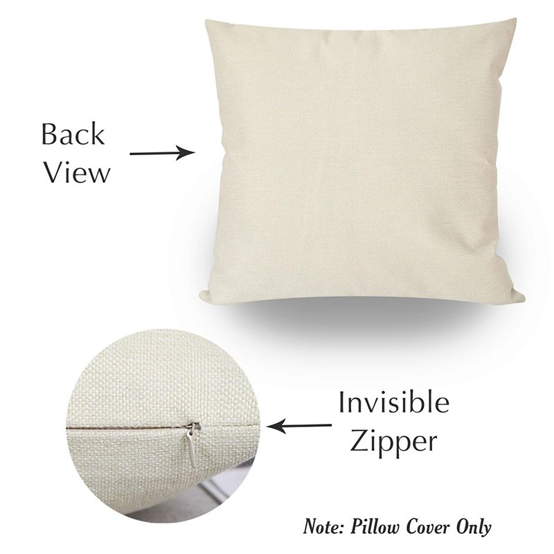 Promotional High Quality Sublimation Linen Cotton Campaign Holiday Decoration Custom Valentines Throw Pillow Case Cushion Cover
