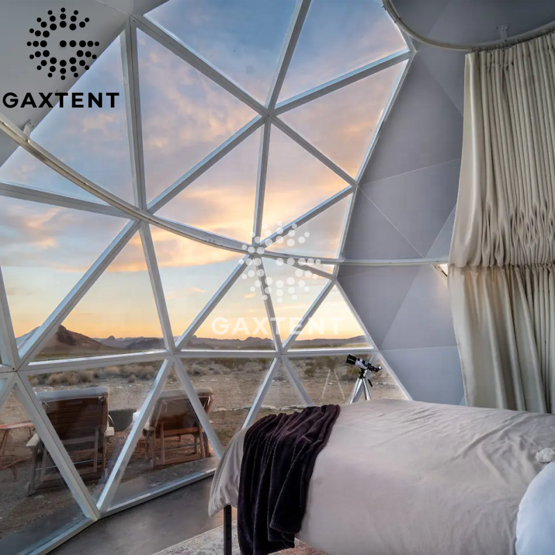 Igloo Houses Clear Dome Tent With Glass Abs Wall Geodestic Outdoor 10M Garden Glamping 6M Geodesic Ball Tents