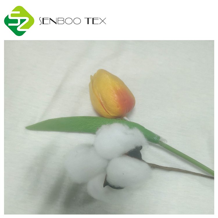 Luxurious 120gsm Organic Cotton Hemp Spandex Poplin Fabric Soft Used for Garments & Dresses