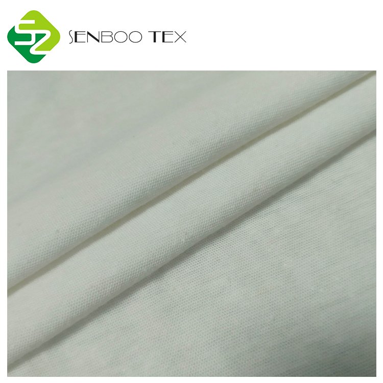 Luxurious 120gsm Organic Cotton Hemp Spandex Poplin Fabric Soft Used for Garments & Dresses