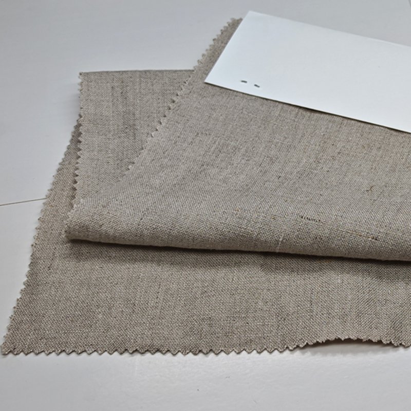 Top Selling Fabric Fast Making Support For Customized Colors Natural Organic Linen Fabric For Clothing