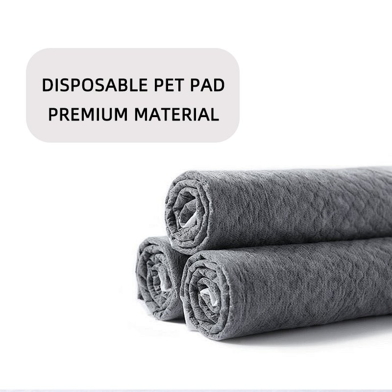 Wholesale Quick Dry Training Pads Super Absorbent Odorless Bamboo Charcoal Fiber Puppy Pet Pee Pads Leak-Resistant Wood Sap