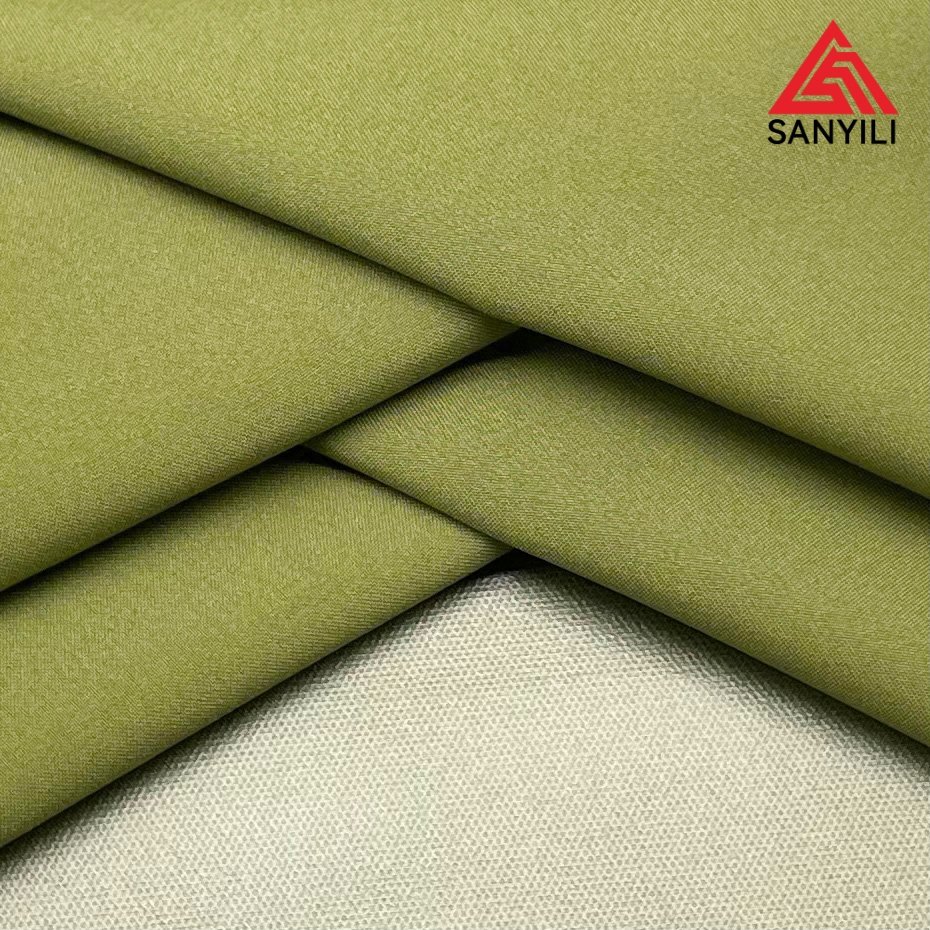 popular 100% polyester fabric ready to ship elastic fabric for making clothing
