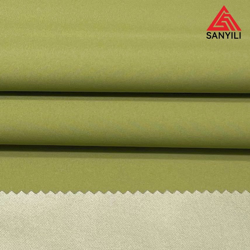 popular 100% polyester fabric ready to ship elastic fabric for making clothing