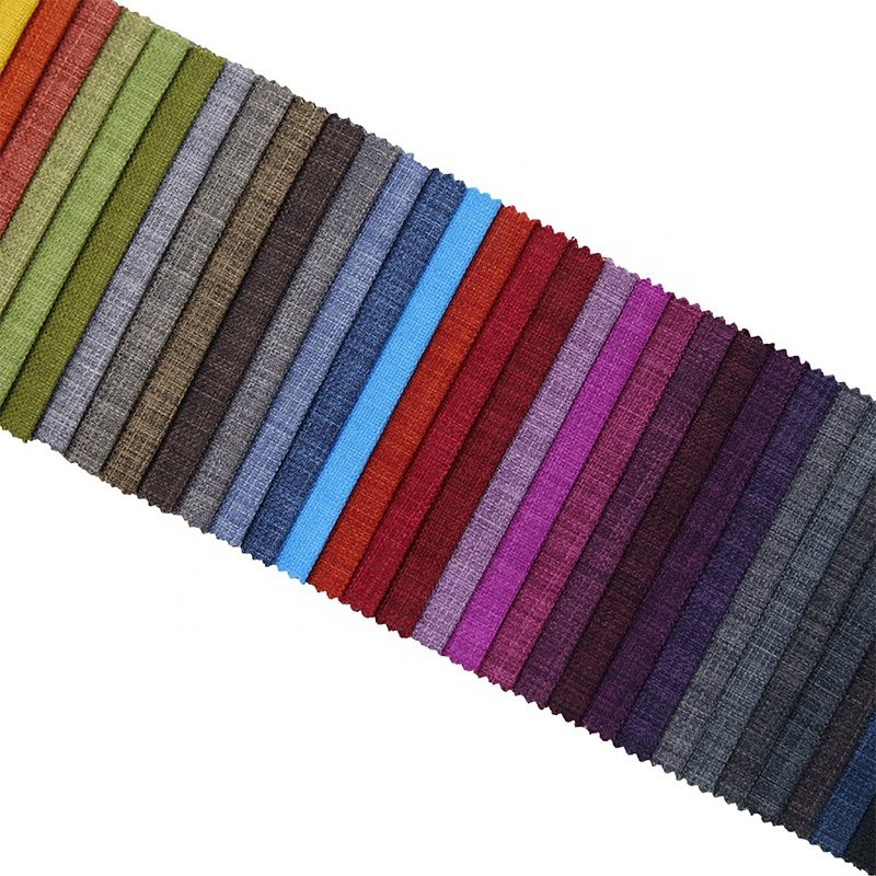 eco-friendly 100% polyester fabric cheap upholstery dyed fabric