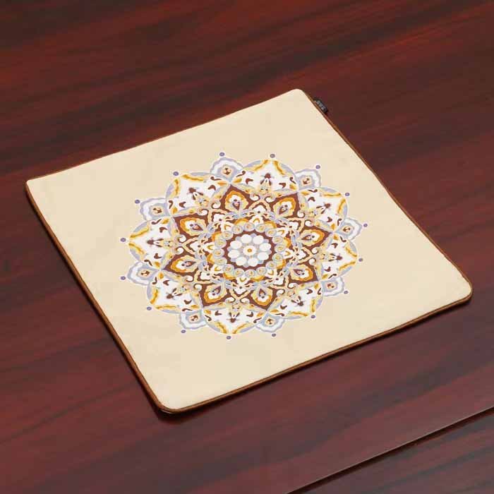 Customized Luxury Dining Mat High-End Modern round Placemat with Heat Insulation Fashionable Printed Table Decoration Weddings