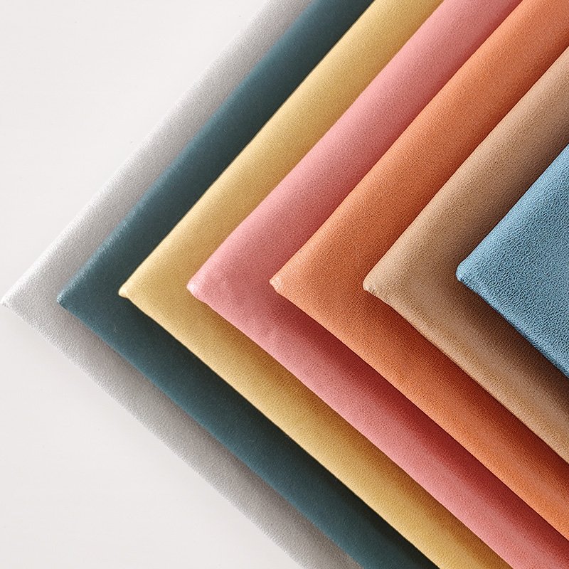 2024 Luxury 100% Polyester Faux Leather Sofa Fabric Water-Resistant Upholstery for Home Textiles and Shoes for Girls