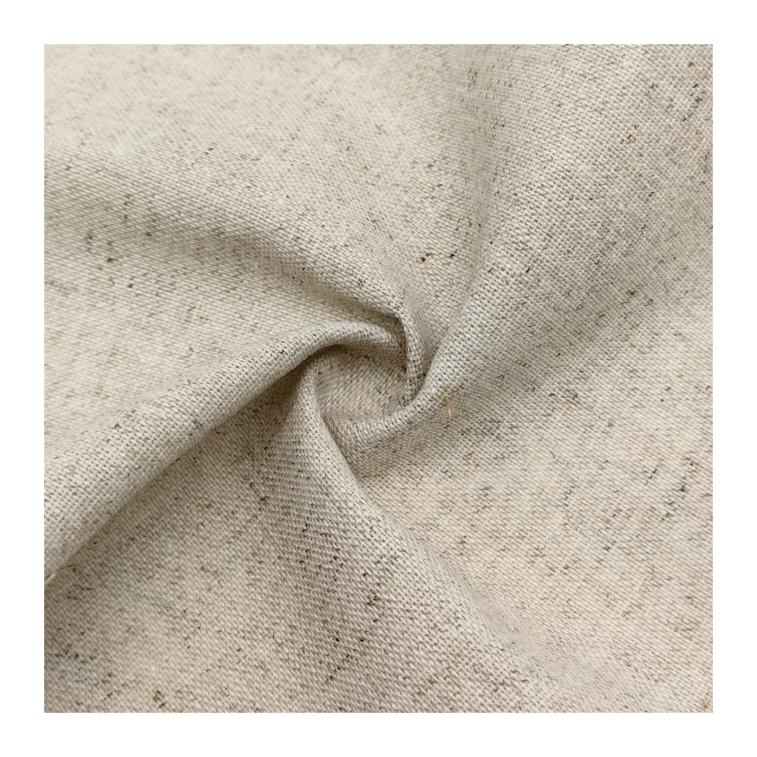 Original White New-product Natural Linen Fabric Cotton5% Linen10% Rayon30% Poly55% Plain eco-friendly fabric for clothing