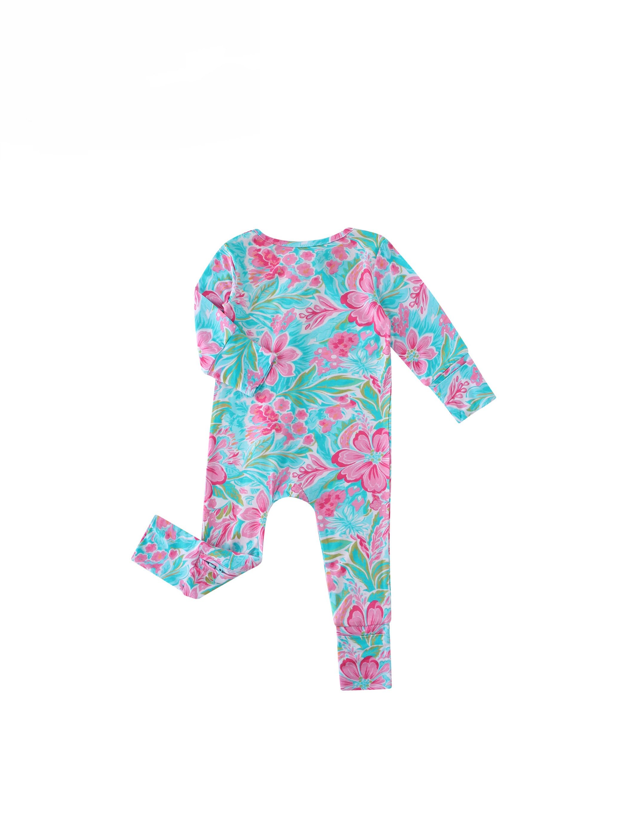 Unisex Organic Bamboo Baby Sleepwear Romper Two-Way Zipper Kids Pajamas Cute Newborn Sleep Suit Infant Jumpsuit Onesie Autumn