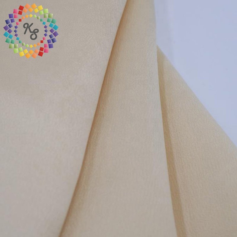 Soft 89% Polyester 11% Spandex Twill Stretch Crinkle Satin Fabric Textile