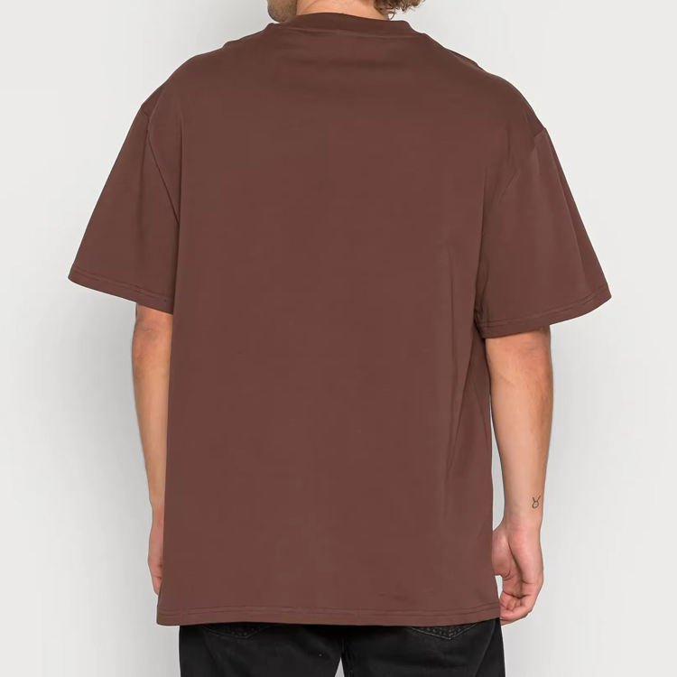 Men's Regular Fit Crew-neck Bamboo Fitted T-shirt - Breathable Soft Fabric With Printed Logos And Private Tags