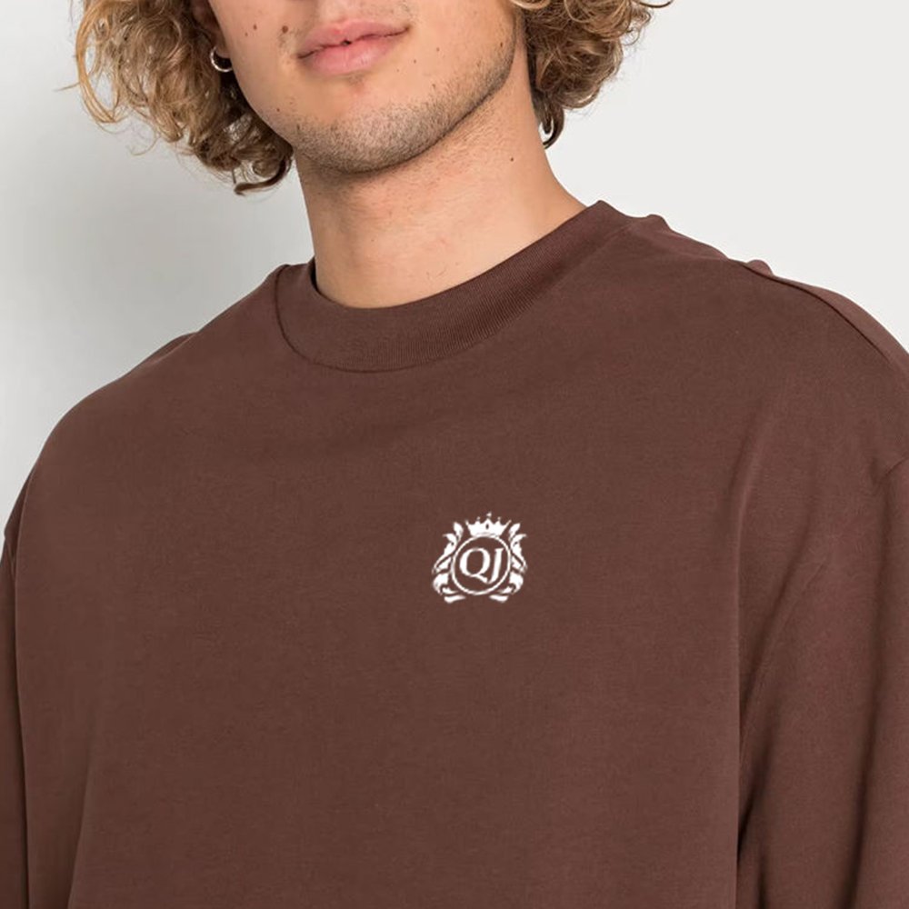 Men's Regular Fit Crew-neck Bamboo Fitted T-shirt - Breathable Soft Fabric With Printed Logos And Private Tags