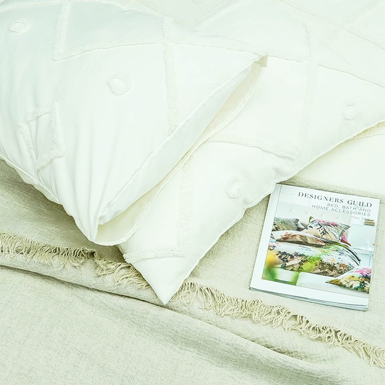 Nice Price Bedding Set For Hotel&Home Textured Tufted comforter cover