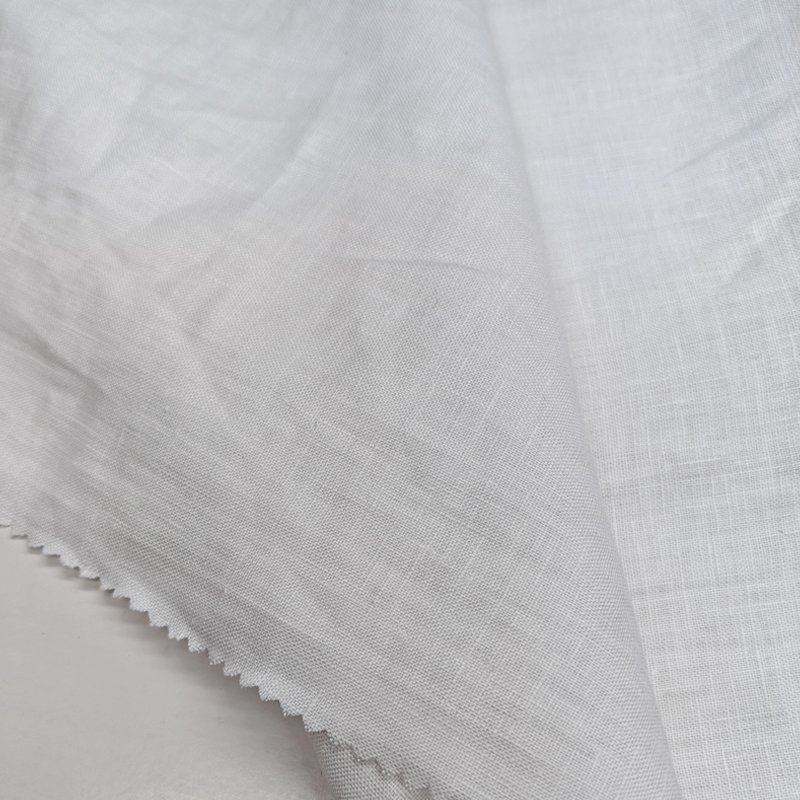 Direct Selling Low Price Linen Cloth Fabric Good Quality Woven 100% Linen Fabric For Men Shirt